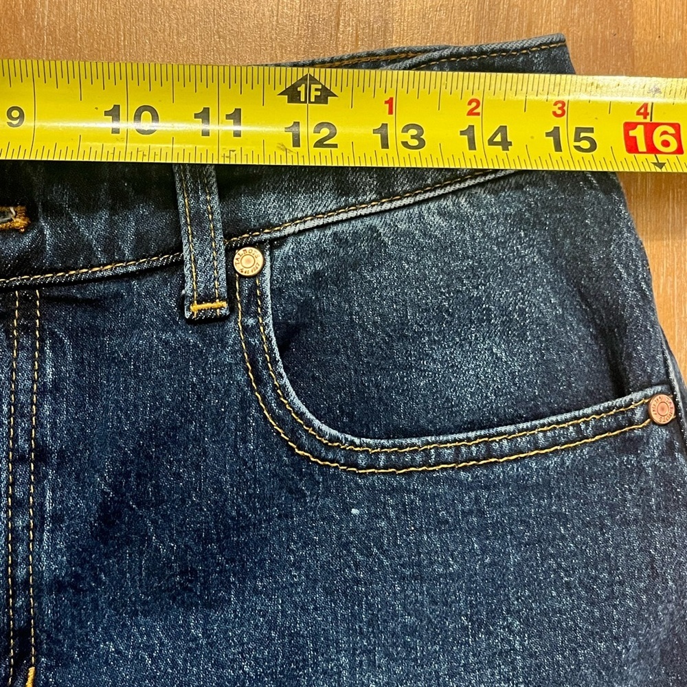 Talbots High Waist Straight Relaxed Jeans Womens 6 Michele Blue Medium Wash - Picture 7 of 11